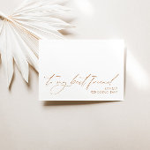 "Naar mijn beste vriend op mijn trouwdag" bericht