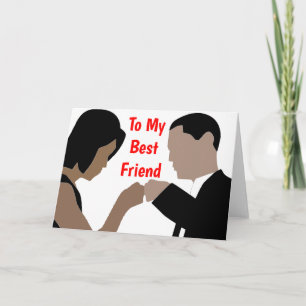 Naar mijn beste vriend Wenskaart Kaart