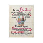 Naar mijn Bestie. We zijn al zo lang vrienden Notitieblok (Linkerzijde)