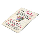 Naar mijn Bestie. We zijn al zo lang vrienden Notitieblok (Schuin)