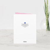 Naar mijn boek, blije VALENTIJN | Wenskaart Kaart (Achterkant)