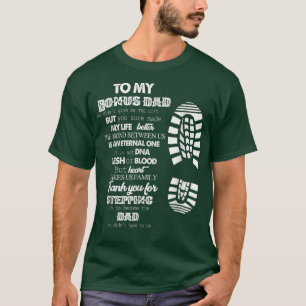 Naar mijn Bonus T-shirt van StepDaughter Son Happy