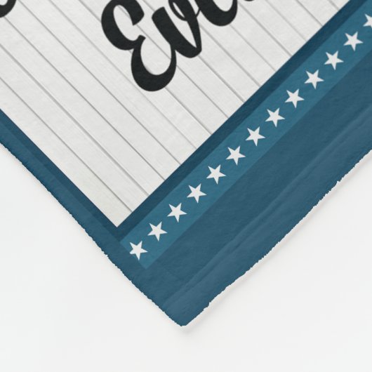 Naar mijn broer fleece deken (Hoek)