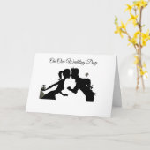 NAAR ***MIJN BRUID*** KAN NIET WACHTEN OM JE "MAN" KAART (Gele Bloem)