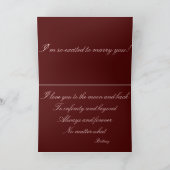 Naar mijn bruidegom kaart (Binnen)