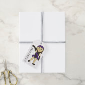 Naar mijn dansleraar Jazz Dancer, Cadeau Cadeaulabel (Met Touw)