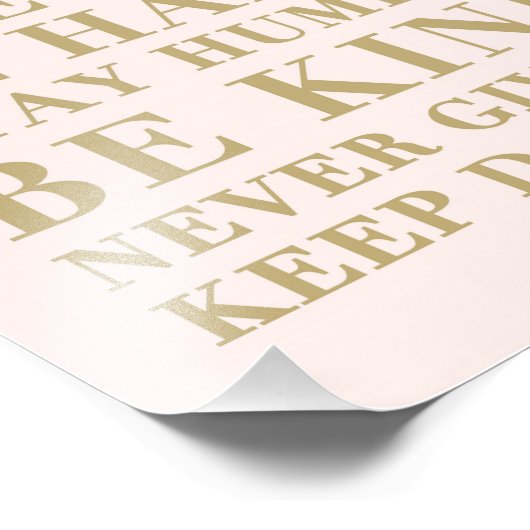 Naar mijn dochter | Art Print Foto Afdruk (Hoek)