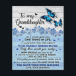 Naar mijn dochter Butterfly Gift, dochter Birthday Flyer<br><div class="desc">Naar mijn dochter Butterfly Gift,  dochter Birthday Gift</div>