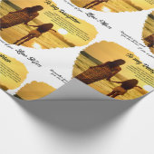 Naar mijn dochter cadeaupapier (Hoek)