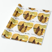 Naar mijn dochter cadeaupapier (Uitgerold)