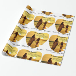 Naar mijn dochter cadeaupapier