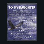 Naar mijn dochter, dochter Birthday Gift, baby Gir Flyer<br><div class="desc">Naar mijn dochter,  dochter Birthday Gift,  baby Girl</div>