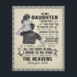 Naar mijn dochter, dochter Birthday Gift, baby Gir Flyer<br><div class="desc">Naar mijn dochter,  Daughter Birthday Gift,  Baby Girl Gift</div>