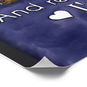 Naar mijn dochter, dochter Birthday Gift, baby Gir Poster (Hoek)