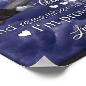 Naar mijn dochter, dochter Birthday Gift, baby Gir Poster (Hoek)