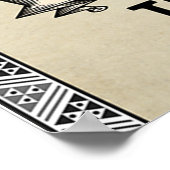 Naar mijn dochter, dochter Birthday Gift, baby Gir Poster (Hoek)