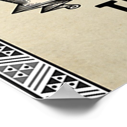 Naar mijn dochter, dochter Birthday Gift, baby Gir Poster (Hoek)