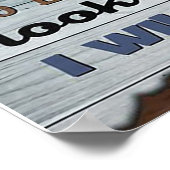 Naar mijn dochter, geschenk voor Kind, brief aan d Poster (Hoek)