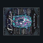 Naar mijn dochter Gift, brief aan dochter van pa Briefkaart<br><div class="desc">Aan mijn dochter Gift,  Letter to Daughter from Dad - Dit is een prachtig cadeau voor je familie,  je vriend in alle gelegenheden zoals huisopwarming,  verjaardag,  nieuw thuis - Het kan gebruikt worden voor huisdecor,  en je huis mooier maken!</div>