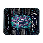 Naar mijn dochter Gift, brief aan dochter van pa Magneet (Horizontaal)