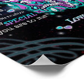 Naar mijn dochter Gift, brief aan dochter van pa Poster (Hoek)