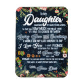 Naar mijn dochter Gift, kerstbrief aan dochter Magneet (Verticaal)