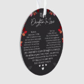 Naar mijn dochter in de wet ornament (voorkant)