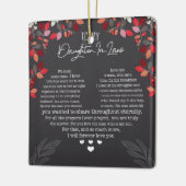 Naar mijn dochter in de wet Ornament (Links)