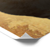 Naar mijn dochter Lion Family Gift, dochter Birthd Poster (Hoek)