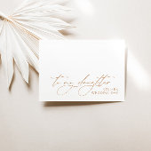 "Naar mijn dochter op haar trouwdag" bericht Kaart