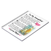 Naar mijn dochter - soms wens ik notitieboek (Linkerzijde)