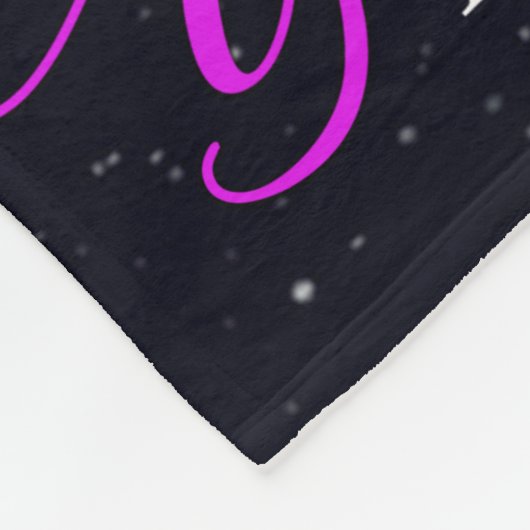 Naar mijn dochter van je moeder. fleece deken (Hoek)