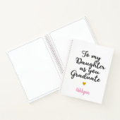 Naar mijn dochter zoals je Afstuderen Notitieboek (Binnen)