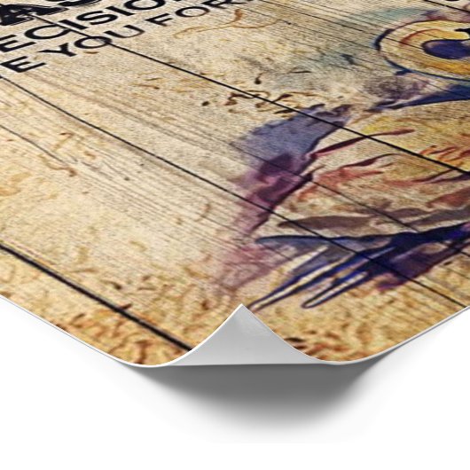 Naar mijn echtgenoot Decor | CADEAU JUBILEUM Poster (Hoek)