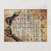 Naar mijn eigen ontwerp | Brief aan hem | Lovely G Aankondigingskaart (Voorkant)