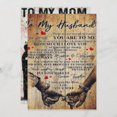 Naar mijn eigen ontwerp | Brief aan hem | Lovely G Feestdagenkaart (Voorkant / Achterkant)