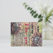 Naar mijn eigen ontwerp| Decoratie van de familie  Briefkaart (Staand voorkant)