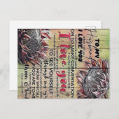 Naar mijn eigen ontwerp| Decoratie van de familie  Briefkaart (Voorkant / Achterkant)