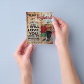 Naar mijn eigen ontwerp | Liefde brief aan hem | Flyer (Hand)
