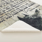 Naar mijn eigen ontwerp | Liefde brief aan hem | Sherpa Deken (3/4)