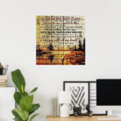 Naar mijn eigen ontwerp | Liefde brief voor de ech Poster (Thuiskantoor)