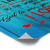 Naar mijn eigen ontwerp | Offertes over de liefdes Poster (Hoek)