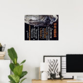 Naar mijn eigen ontwerp | Offertes over de liefdes Poster (Thuiskantoor)