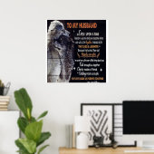 Naar mijn eigen ontwerp | Offertes over de liefdes Poster (Thuiskantoor)