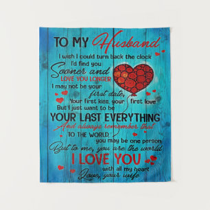 Naar mijn eigen ontwerp Offertes over de liefdes Wandkleed