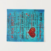 Naar mijn eigen ontwerp | Offertes over de liefdes Wandkleed (Voorkant (horizontaal))
