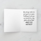 **NAAR MIJN "FAVORIETE HAIRDRESS" OP UW GROTE DAG KAART (Binnen)