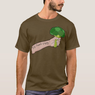 Naar mijn favoriete herbivoor t-shirt