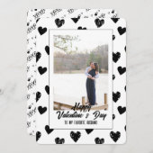 Naar mijn favoriete man valentijns bedankkaart (Voorkant / Achterkant)