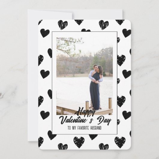 Naar mijn favoriete man valentijns bedankkaart (Voorkant)